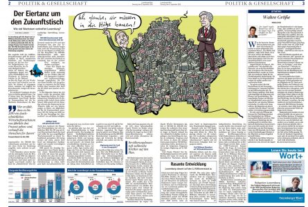 Luxemburg, Bauen, Wohnungsbau, Bevölkerungswachstum, Wohnungsnot, Wohnungsknappheit, Zukunft, Luxembourg, François Bausch, Marc Hansen