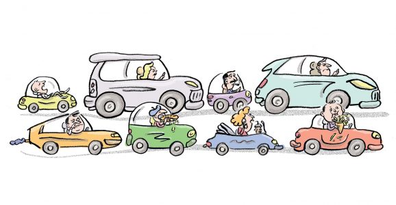 Autos, Stau, Pendeln, Pendler, Luxemburg, Frust, Arbeit