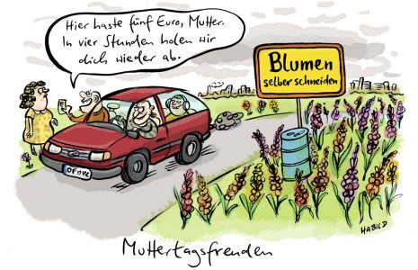 Muttertag Blumen selber schneiden Offenbach Opel Männer Mutter Geschenke Liebe Gladiolen Feld