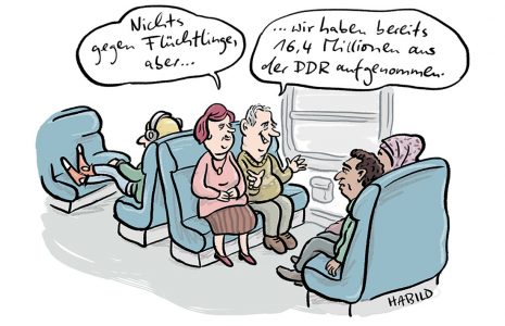 Deutsche Wiedervereinigung Flüchtlinge DDR Deutschland