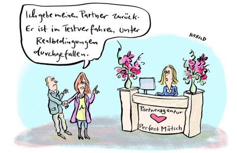 Test Partner Dating-Agentur Rückruf Warentest