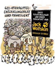g20-afrikagipfel Private Sponsoring Privatisierung Entwicklungshilfe Afrika Flüchtlinge Flüchtlingslager Armut Flucht Vertreibung