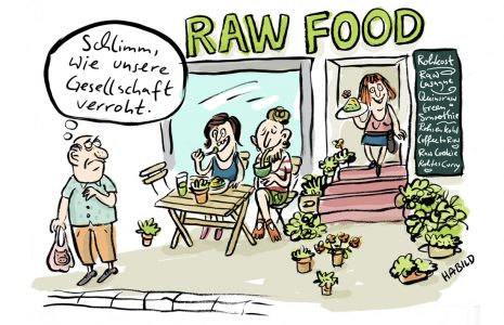 Rohkost Raw food Hipster Verrohung Smoothie Grün Vegan Veganer Essen Lokal