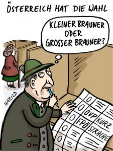 Österreich Wahl, ÖVP, FPÖ, Kurz, Populismus, Rechtsruck