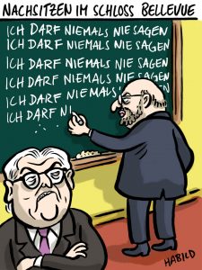 Schulz martin schloss bellevue steinmeier koalition regierung groko opposition spd krise