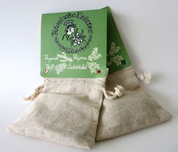 Samen Anzucht Kräuter Römer Souvenir Geschenk Öko Kokosfaser Kokos abbaubar nachhaltig Pflanzen Recycling Trier Bienen Jute Jutesack Thymian Majoran Dill Liebstöckel Römische Kräuter, habild