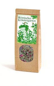 Römische Kräuter Kräutergarten Rosenblüten h-bild Trier Kräuter Gewürze Natur Teresa Habild