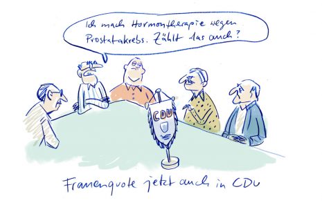 cdu, frauenquote, männer, partei, ortsverein, old white man, gender, prostata, hormone, politik