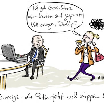 Putin, Krieg, Kreml, Russland, Sanktionen, Putins Tochter,