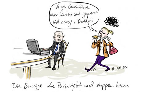 Putin, Krieg, Kreml, Russland, Sanktionen, Putins Tochter,