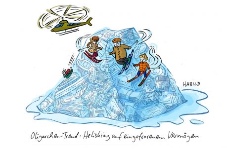 Heliskiing, Oligarchen, Russland, Ukraine, Reichtum, Geldadel, Vermögen, Putin, Krieg, Sanktionen