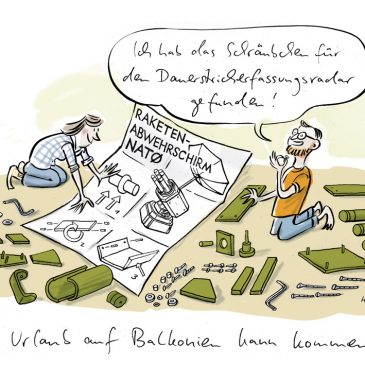 Raketenabwehrschirm, Nato, Ikea, Bausatz, Balkonien, Sicherheit, Urlaub, Sonnenschirm,