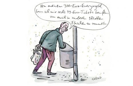 rentner, altersarmut, flaschensammeln, armut, energiegeld, energiekosten, inflation, nahverkehr, 49-euro-ticket,