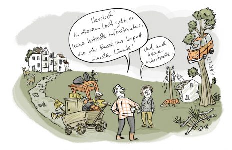 sabotage, strukturwandel, strukturschwach, landleben, kritische infrastruktur, ödnis, verfall