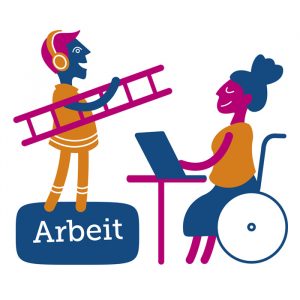Arbeit, Behinderte, Behinderung