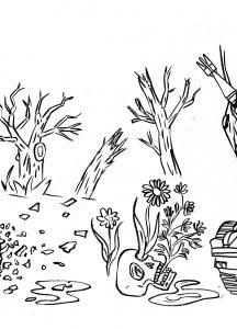 waffenstillstand, friede, dystopie, krieg, ruhe, friedhof, soldatengrab