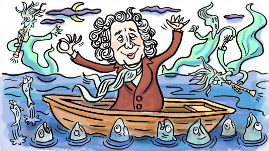 klassik, klassische musik, illustration, komponisten, porträt, portait, musik, karikatur, cartoon, komponist,