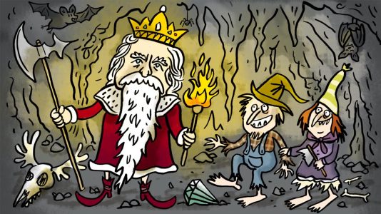 klassik, klassische musik, illustration, peer gynt, komponisten, porträt, portait, musik, karikatur, cartoon, komponist,