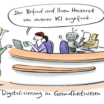 digitalisierung, Fax, Deutschland, KI, Gesundheitswesen