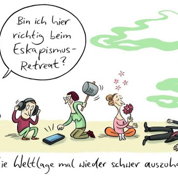 eskapismus, Weltlage, Weltflucht, Selbsthilfe