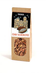 Chai Schoko, Trier, Tee, Winter, Weihnachten, Gewürztee, Genuss, Schokolade, Souvenir