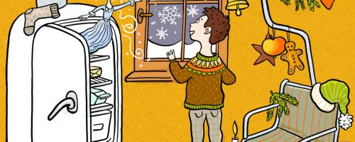 Weihnachtsgeschichte, Eiskristalle, Zauber, Weihnachten, Instrumente, Schlittschuh, Kühlschrank, Eis, Glitzer, Raureif