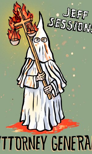 cabinet Donald Trump Kabinett Horror general attorney KKK Gerechtigkeit minister secretary