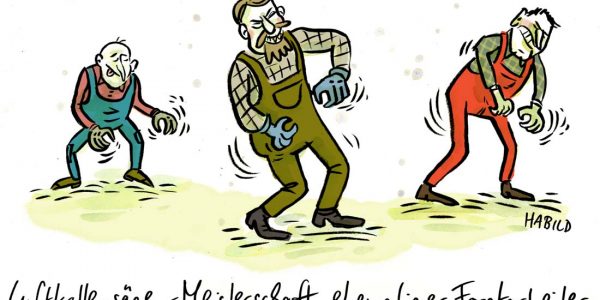 Kettensäge, Luftgitarre, Waldarbeiter, Förster, Waldsterben, Wettbewerb, Forstarbeiter, Wald, Forst, Klimawandel , habild