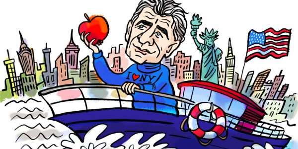 klassik, klassische musik, illustration, new york city, musical, komponisten, porträt, portait, musik, karikatur, cartoon, komponist,