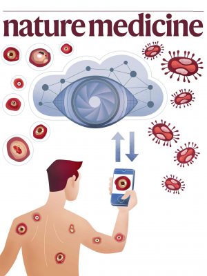 monkeypox, mpox, wissenschaft, viren, screening, wissenschaftsillustration, smartphone, KI, AI, Technik, Illustration, nature, medicine, medizin, pocken, photoapp, hautkrankheit, diagnose